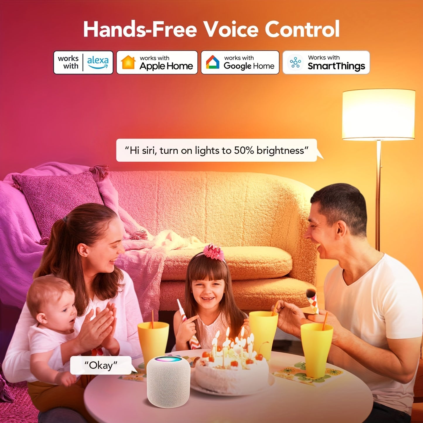 4pcs OREIN Matter Smart LED Light Bulbs - ViralGenius Store