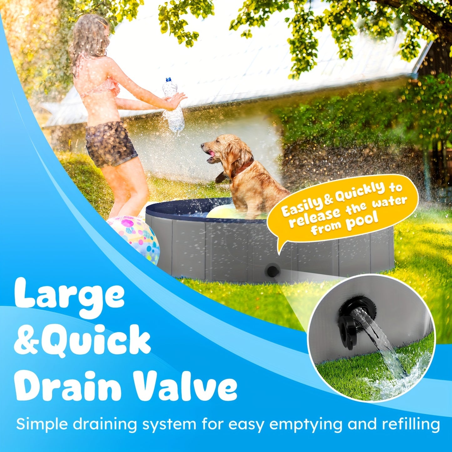 Portable Dog Pool