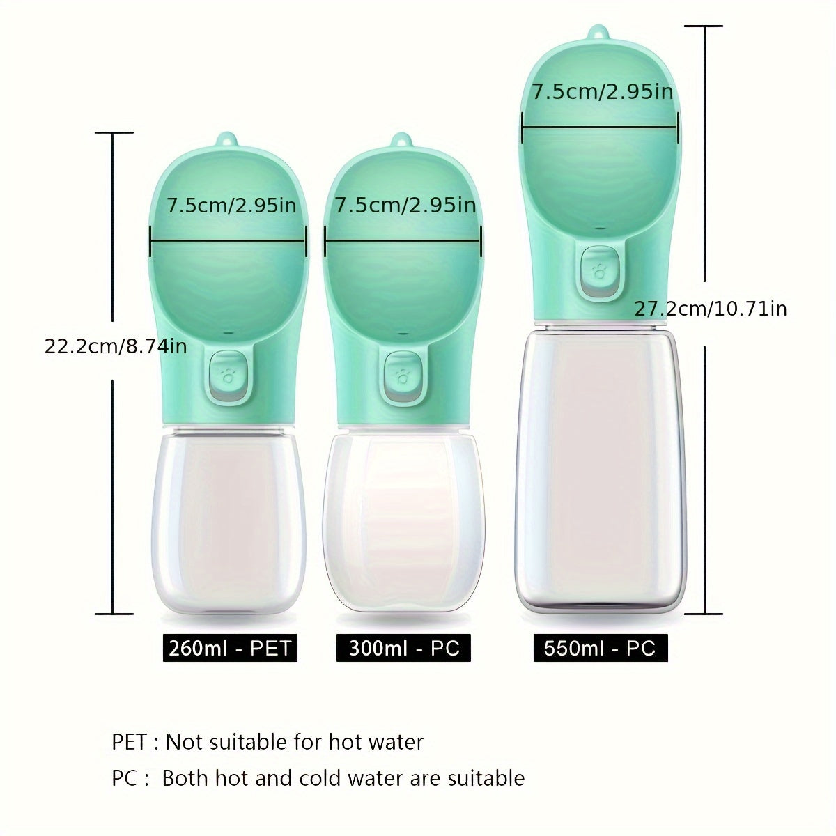 Portable Dog Water Dispenser