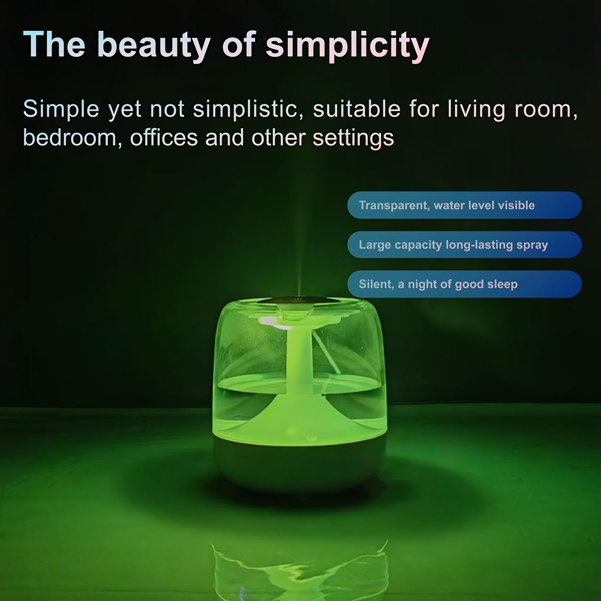 Quiet USB-Powered Home Humidifier - ViralGenius Store