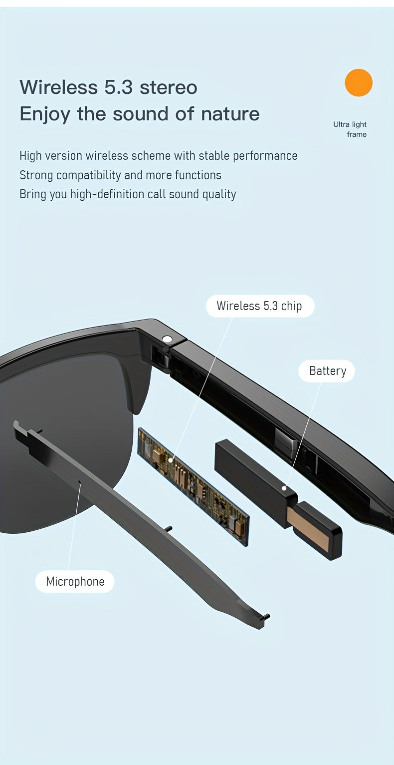 Smart Glasses with touch sensor - ViralGenius Store