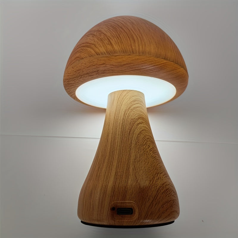 3-Color LED Mushroom Night Light with Touch Sensor - ViralGenius Store