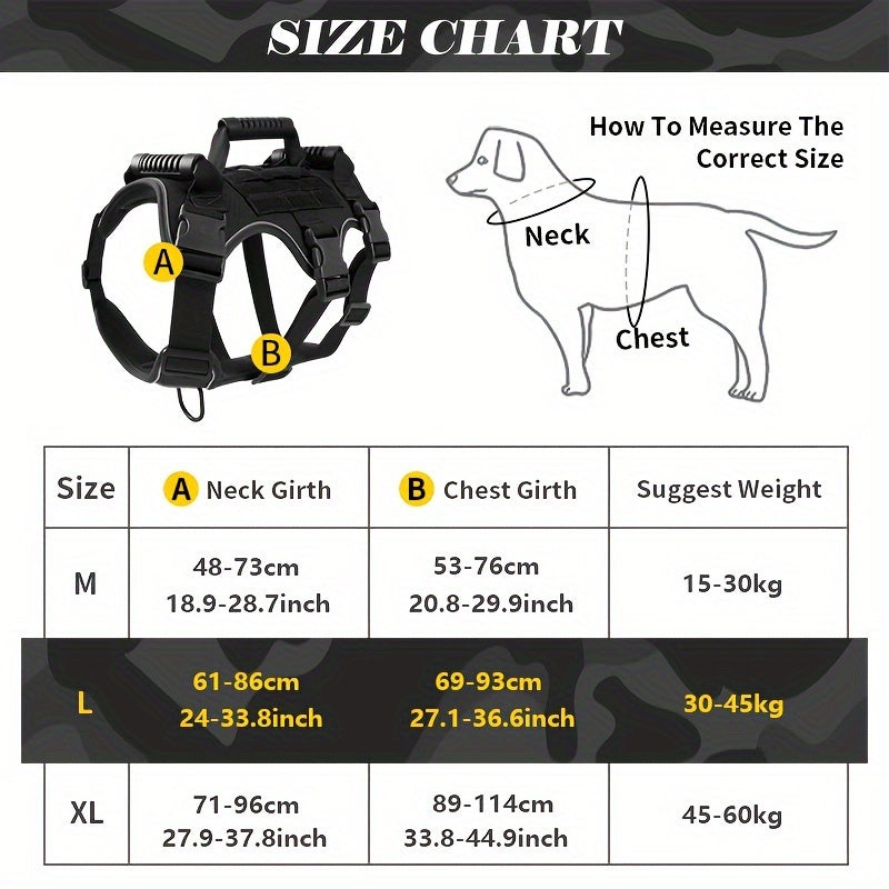 Tactical Dog Vest