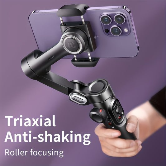 Aochuan Smart XE – AI Face Tracking Gimbal with RGB Fill Light & 3-Axis Stabilization - ViralGenius Store