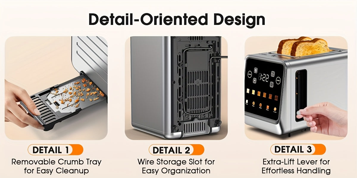 Touch Screen Toaster - ViralGenius Store