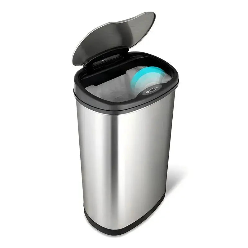 13.2 Gallon Stainless Steel Smart Motion Sensor Kitchen Trash Can - ViralGenius Store