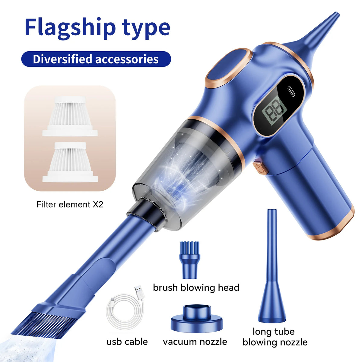 ClearVac Cordless Car Vacuum