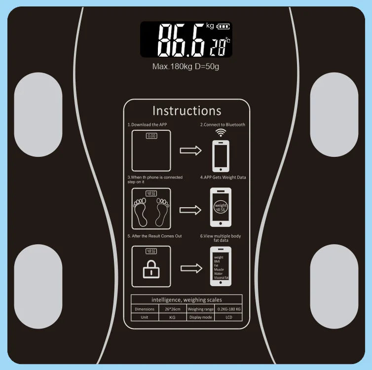 Smart Home weight scale - ViralGenius Store