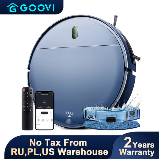 GOOVI BR151 Robot Vacuum Cleaner 6000Pa - ViralGenius Store