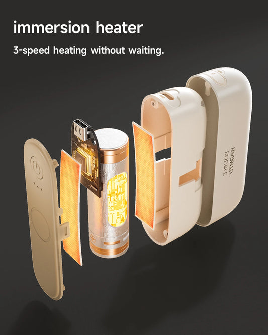 WarmPod Rechargeable Hand Warmers (2-Pack)