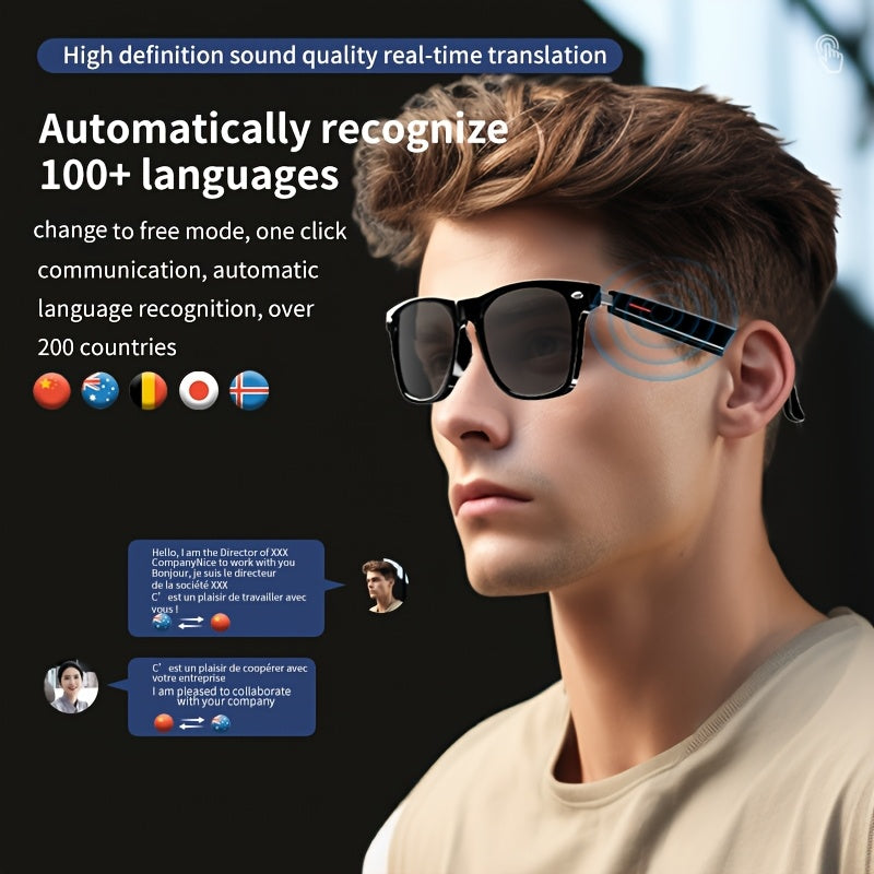 AI Translation Glasses, 144 Languages - ViralGenius Store