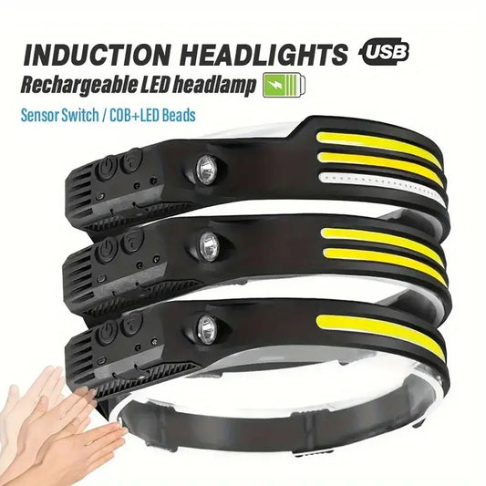 Rechargeable headlight+hook set - ViralGenius Store