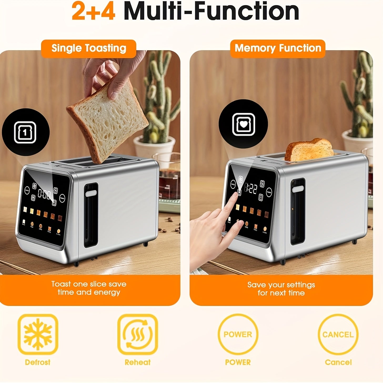 Touch Screen Toaster - ViralGenius Store