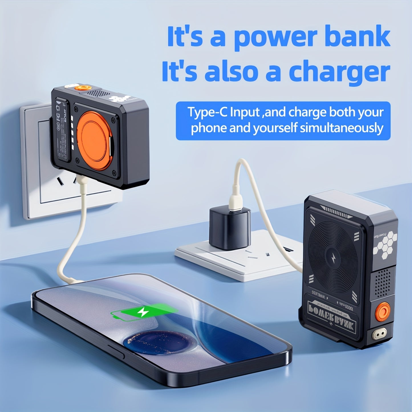 10000mAh Mobile Power Bank - ViralGenius Store