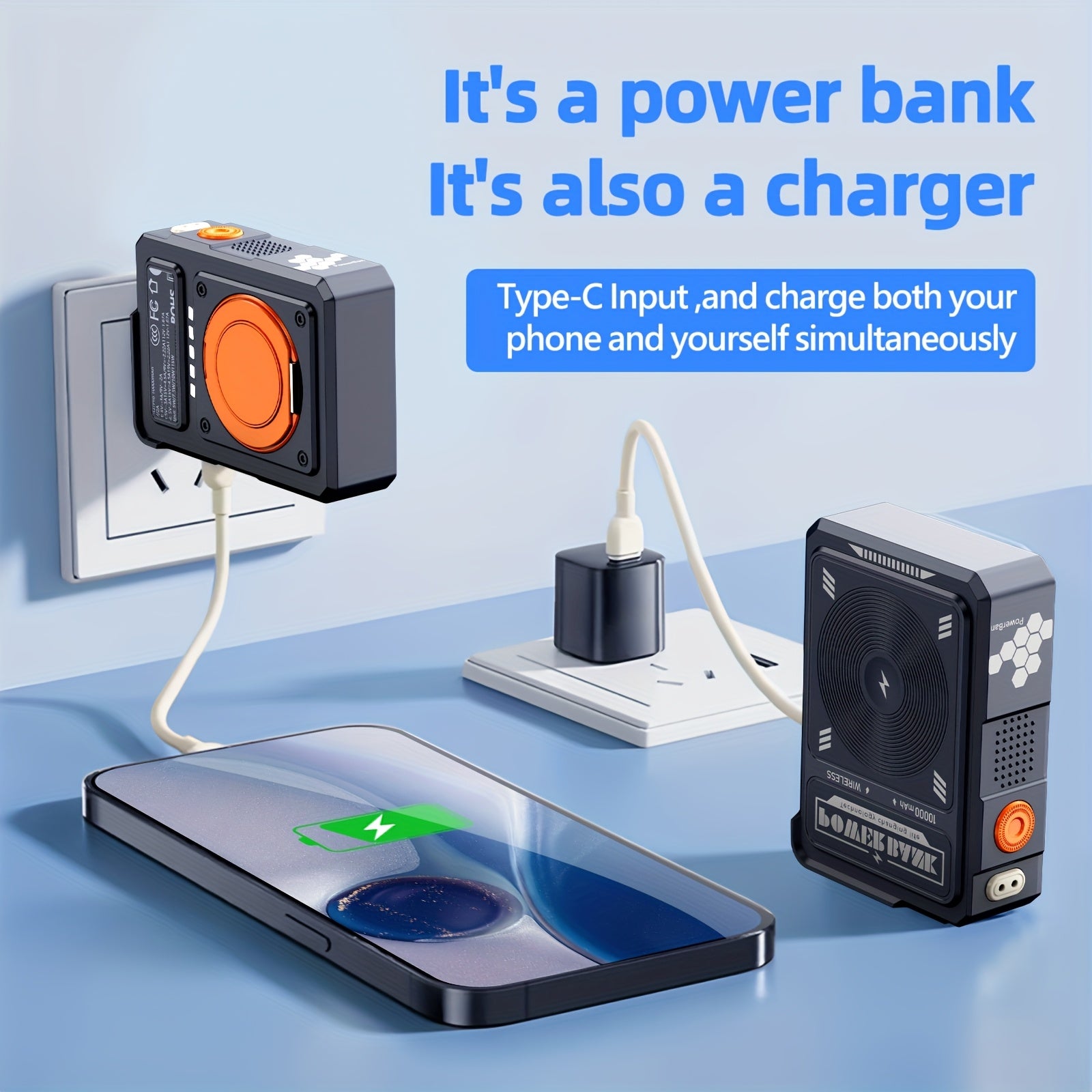 10000mAh Mobile Power Bank - ViralGenius Store