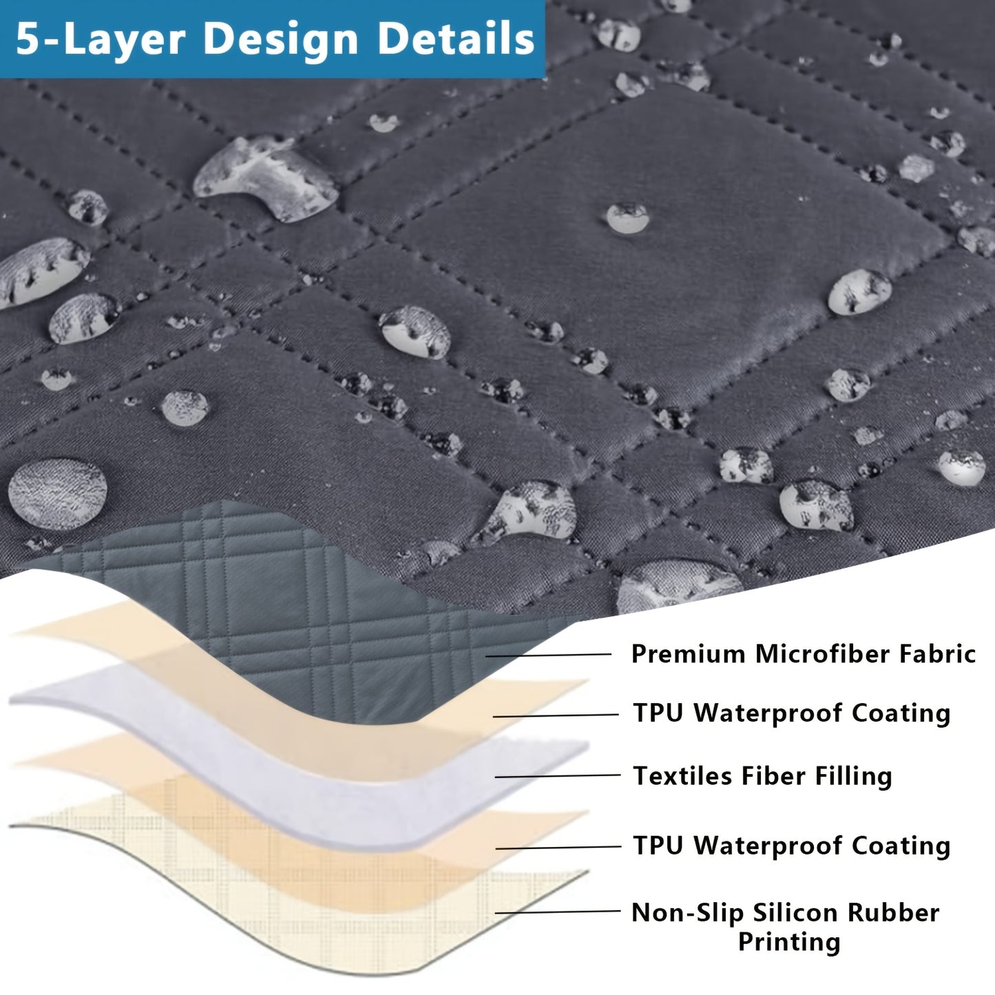 1Pc 100% Waterproof Recliner Chair Cover, Non Slip Recliner Covers For Recliner Chair With Pocket, Pet Scratch-Resistant Sofa Slipcover, Washable Furniture Protector, Easy To Install For Living Room, Home Decor, Halloween Dec - ViralGenius Store