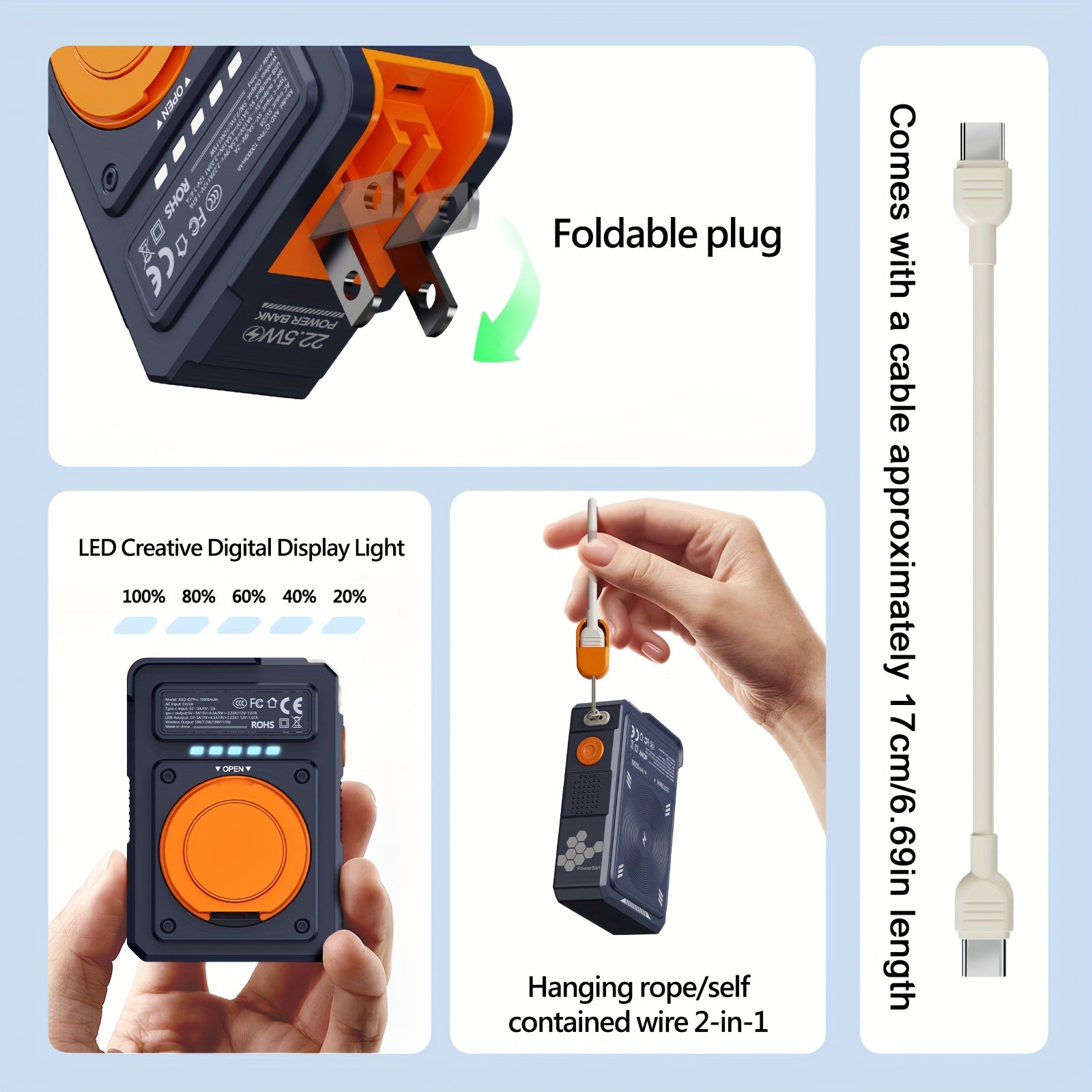 10000mAh Mobile Power Bank - ViralGenius Store