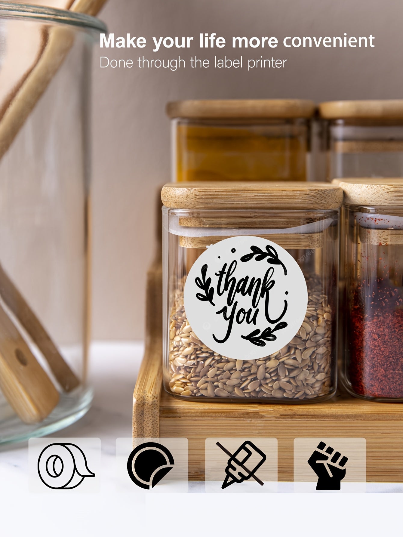 Marklife P50 - Portable Thermal Label Printer, Wireless & Compact Barcode Maker for Small Business, Office, Home, 20-50mm Labels, Wireless-Compatible with Android & iOS - ViralGenius Store