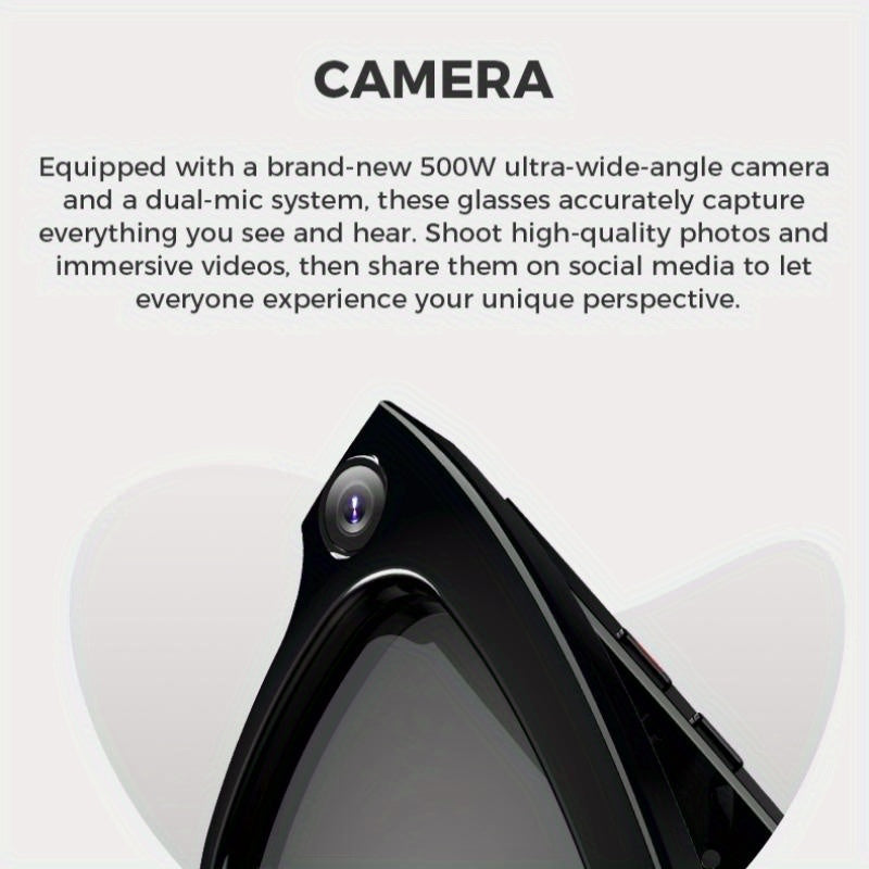 HD Camera Multifunctional Smart Glasses