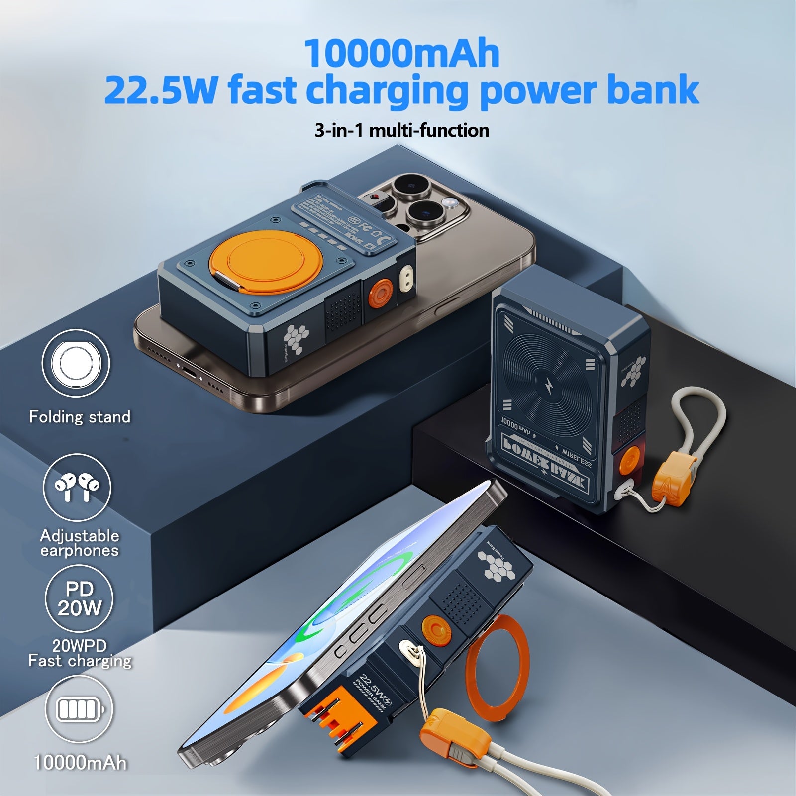 10000mAh Mobile Power Bank - ViralGenius Store