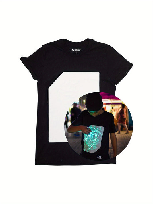 Illuminated Apparel Men's Glow in The Dark T-Shirt