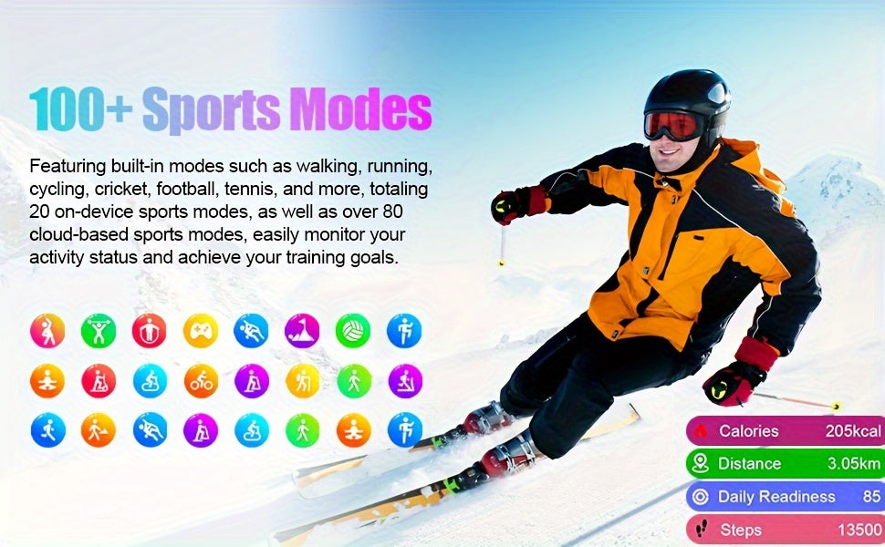 100+ Sports Modes Smart Watch - ViralGenius Store