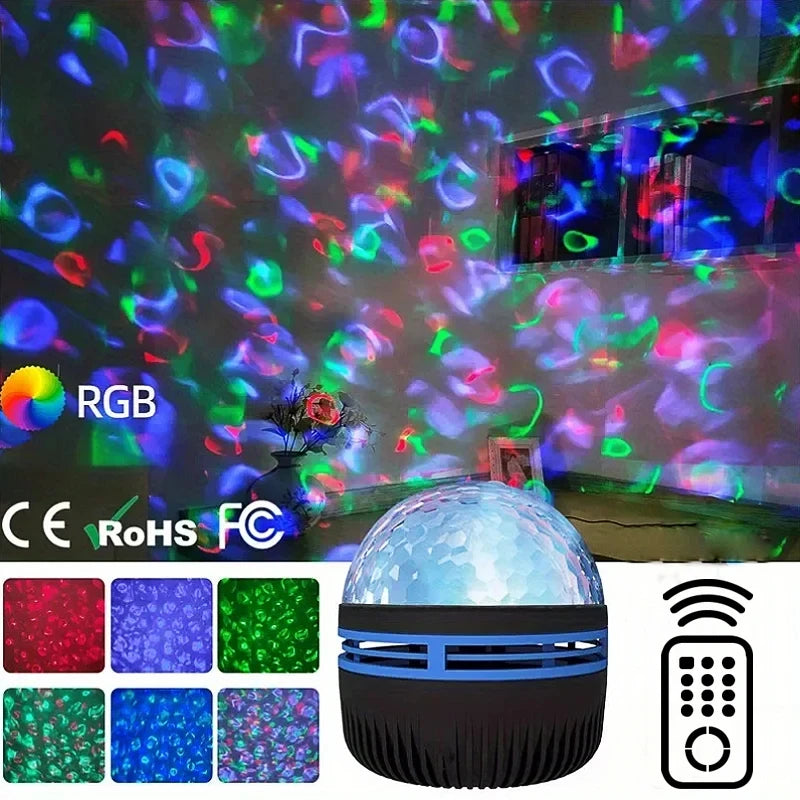 Galaxy Ocean Wave Projector - ViralGenius Store