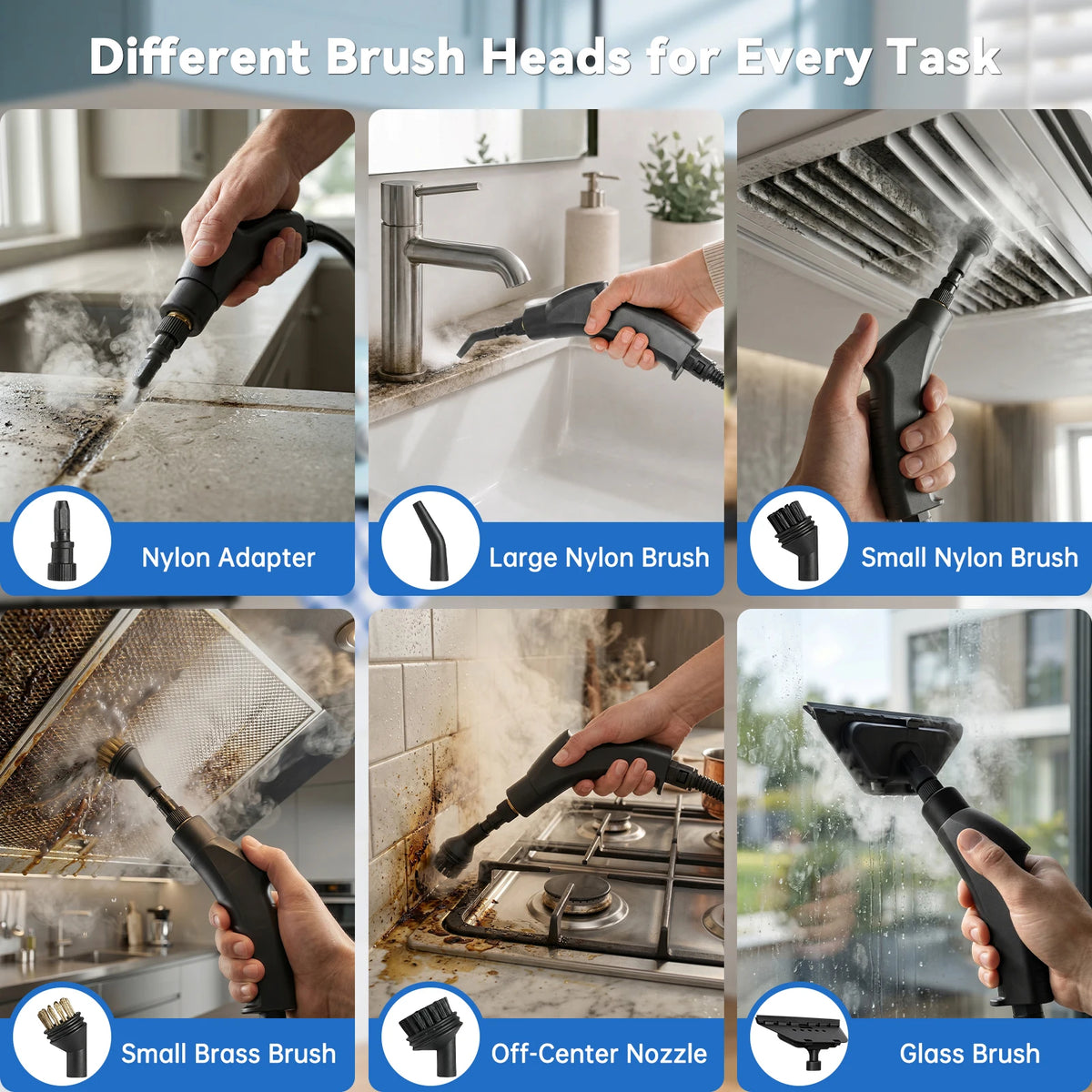 SteamPro 2500W Handheld Steam Cleaner