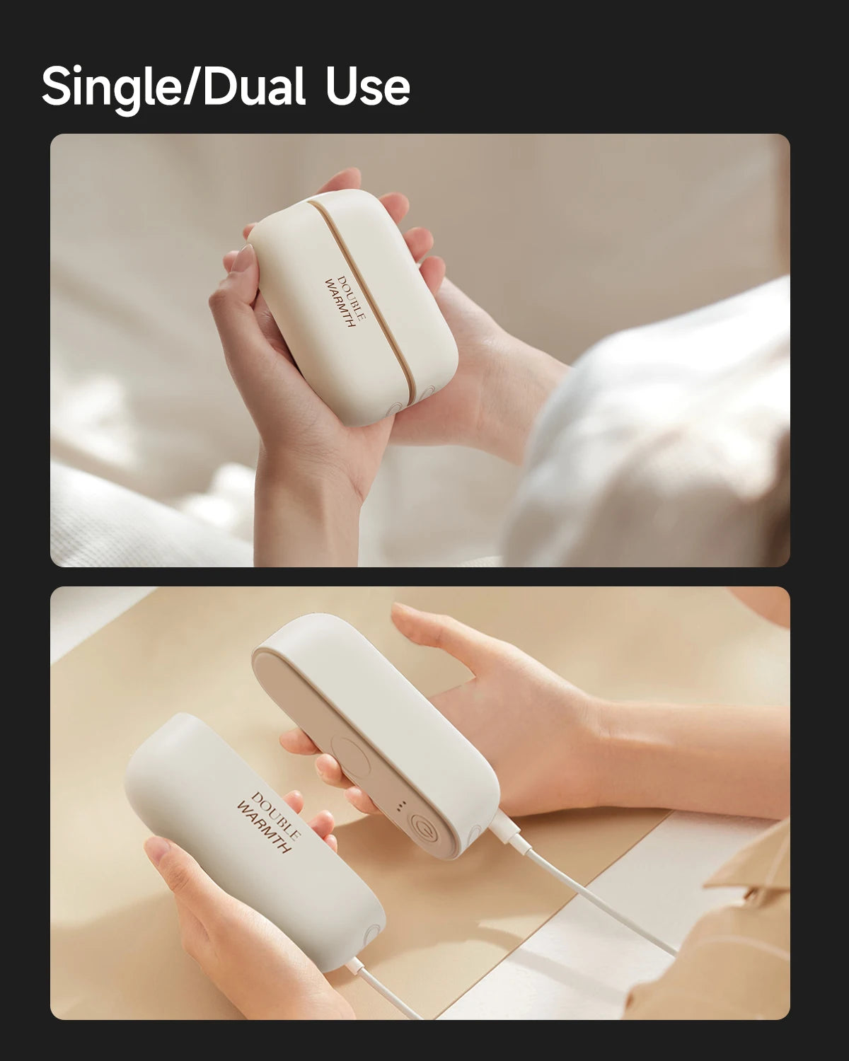 WarmPod Rechargeable Hand Warmers (2-Pack)