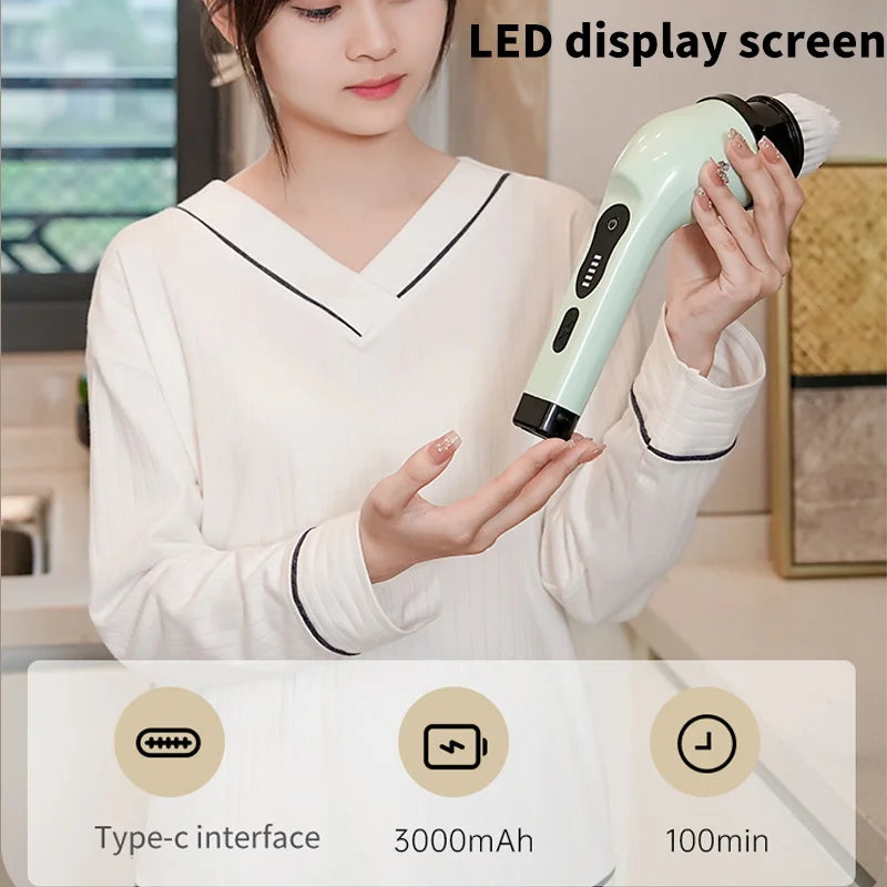 SpinPro 9-in-1 Electric Spin Scrubber