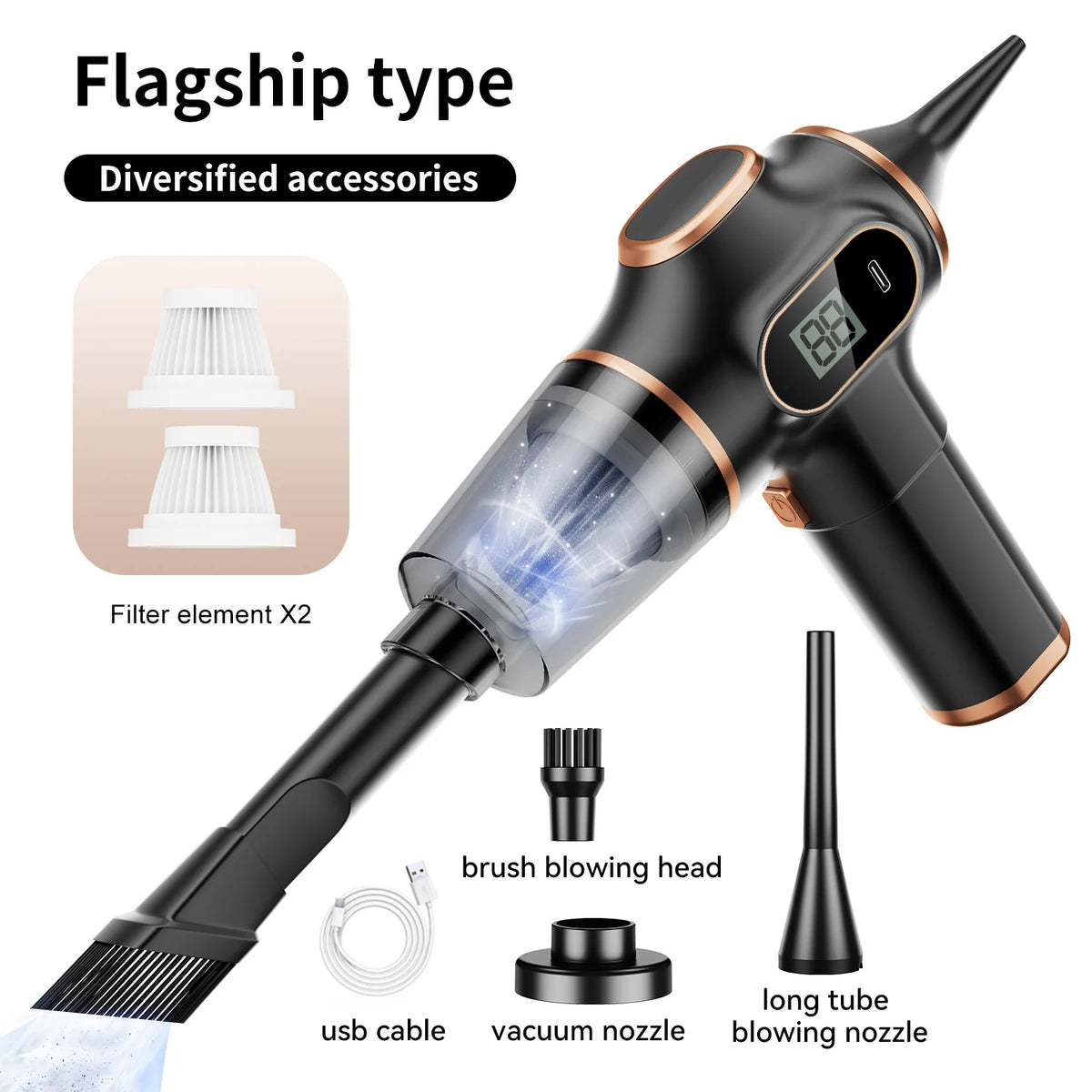 ClearVac Cordless Car Vacuum