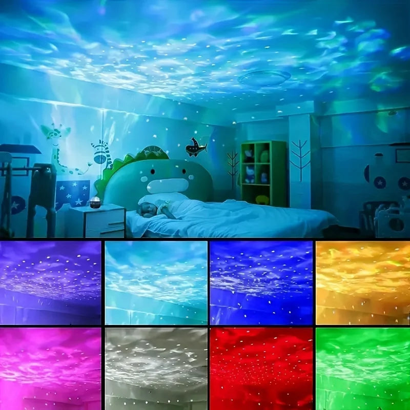 Galaxy Ocean Wave Projector - ViralGenius Store