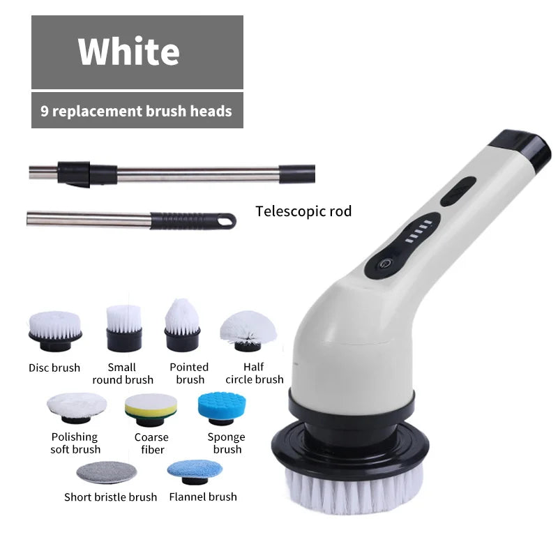 SpinPro 9-in-1 Electric Spin Scrubber