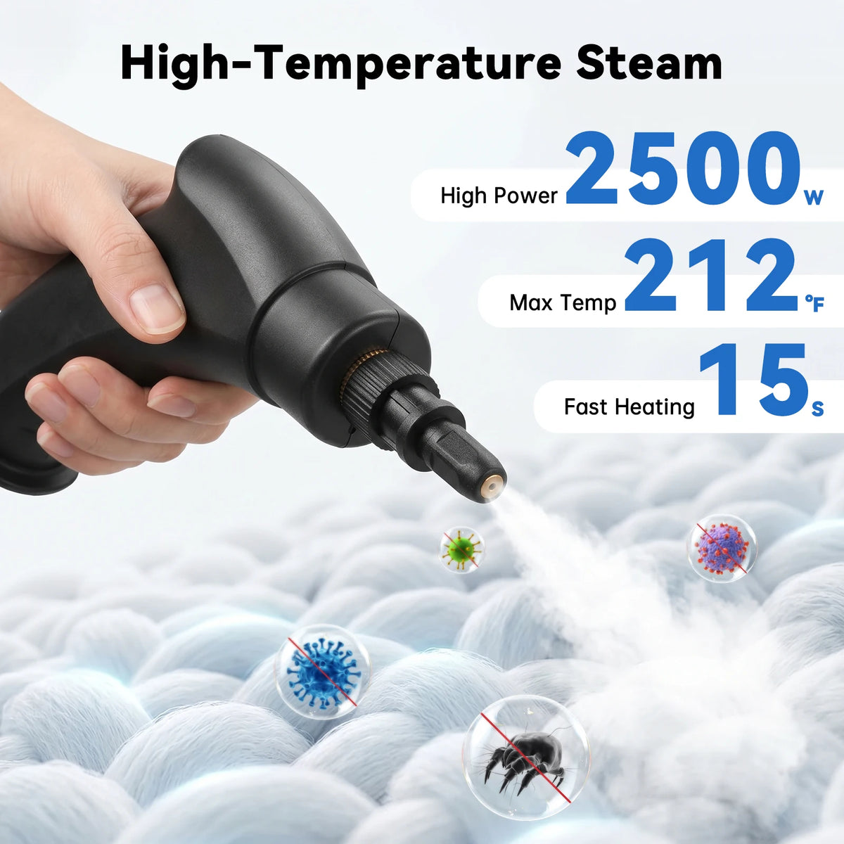 SteamPro 2500W Handheld Steam Cleaner