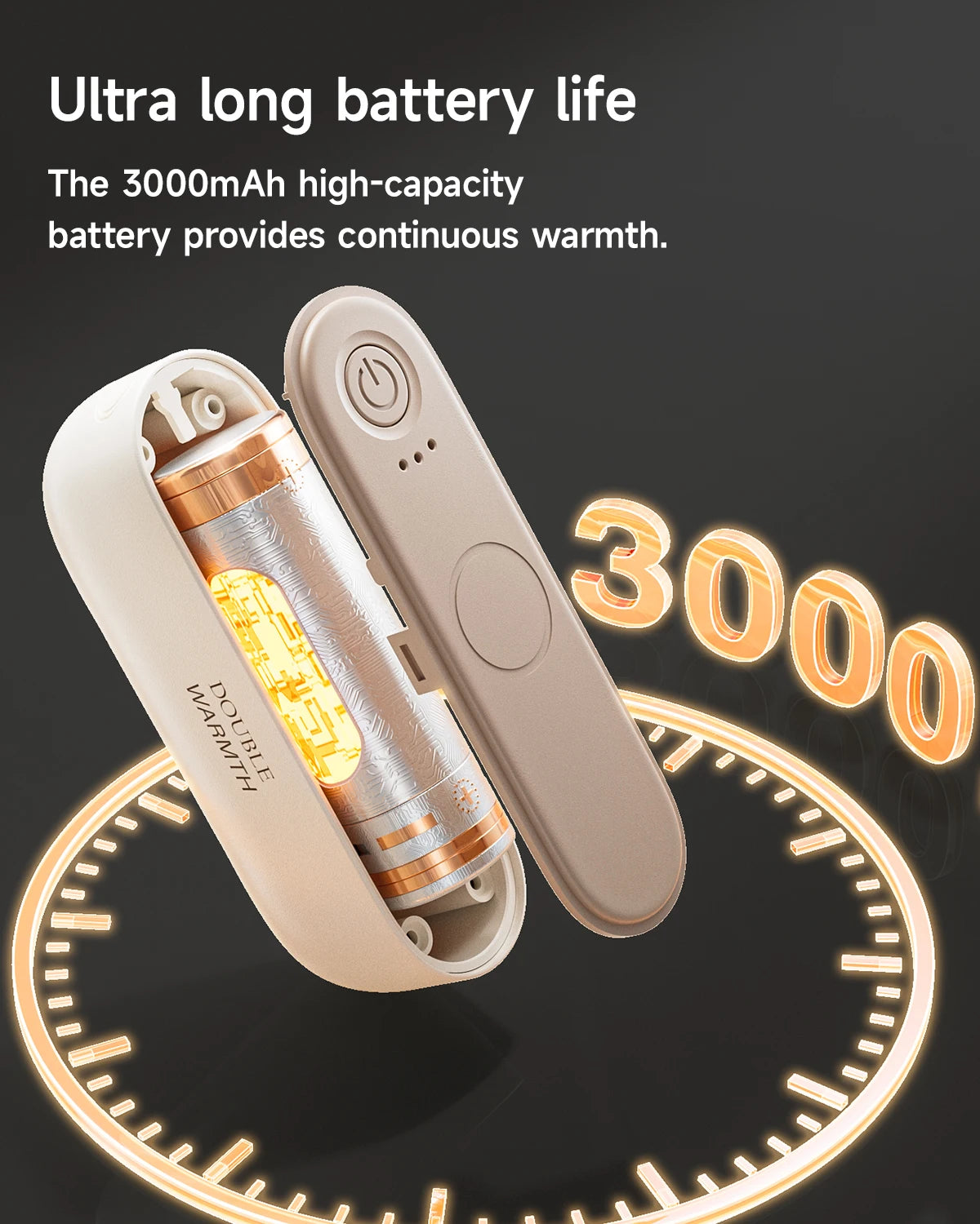 WarmPod Rechargeable Hand Warmers (2-Pack)