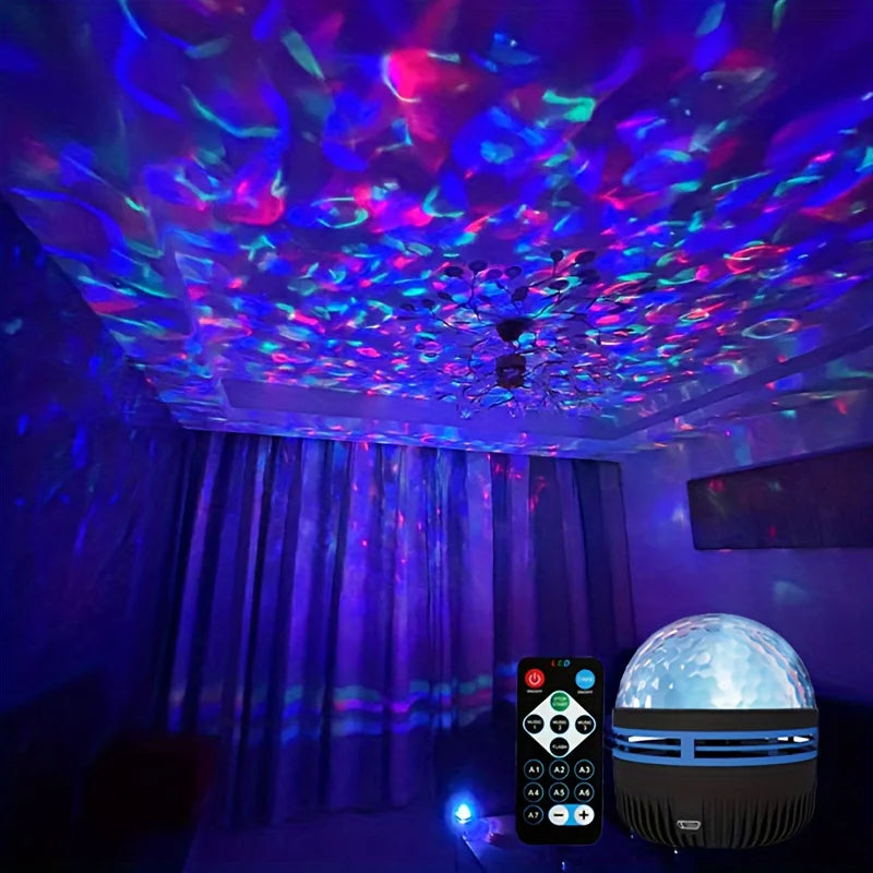 Galaxy Ocean Wave Projector - ViralGenius Store