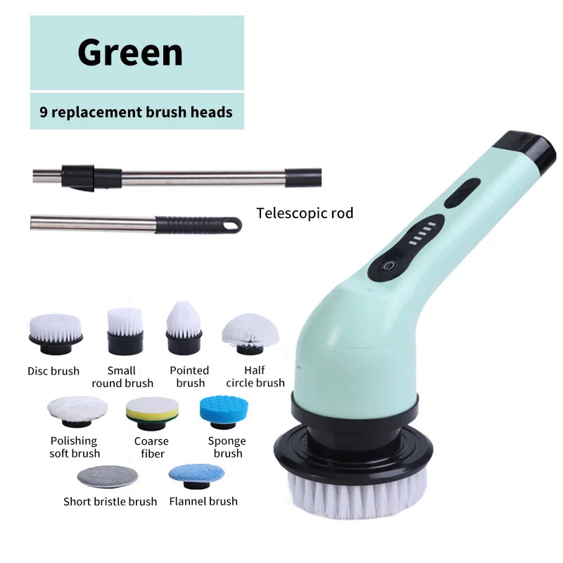 SpinPro 9-in-1 Electric Spin Scrubber