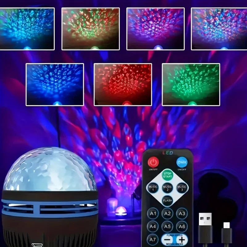 Galaxy Ocean Wave Projector - ViralGenius Store