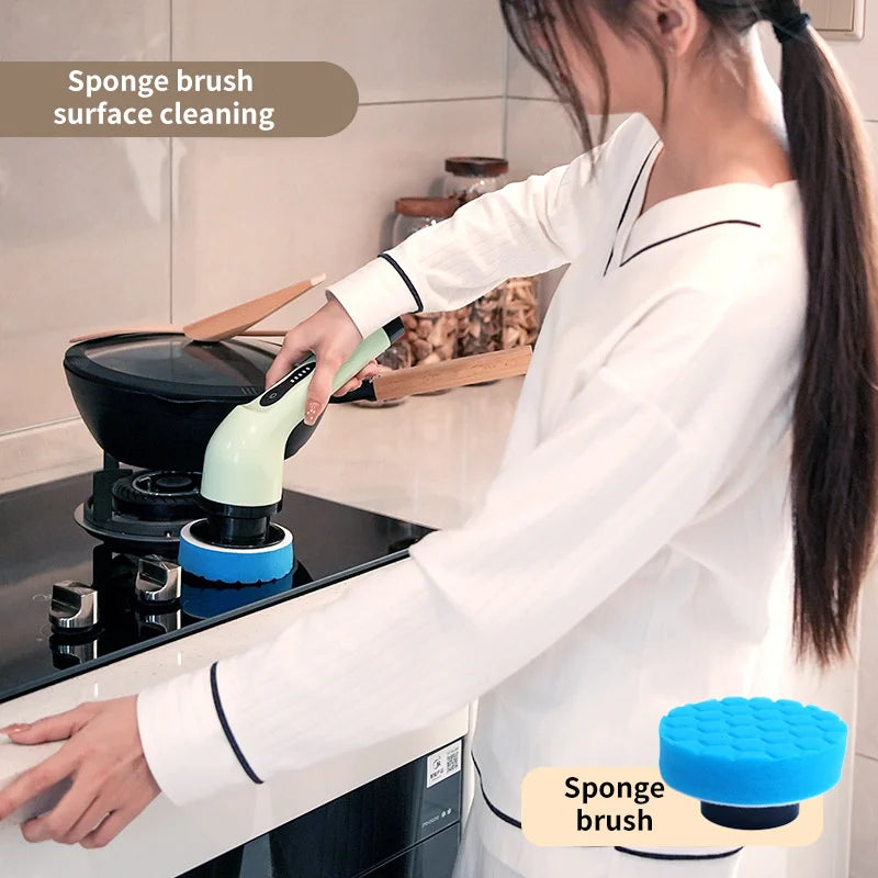 SpinPro 9-in-1 Electric Spin Scrubber
