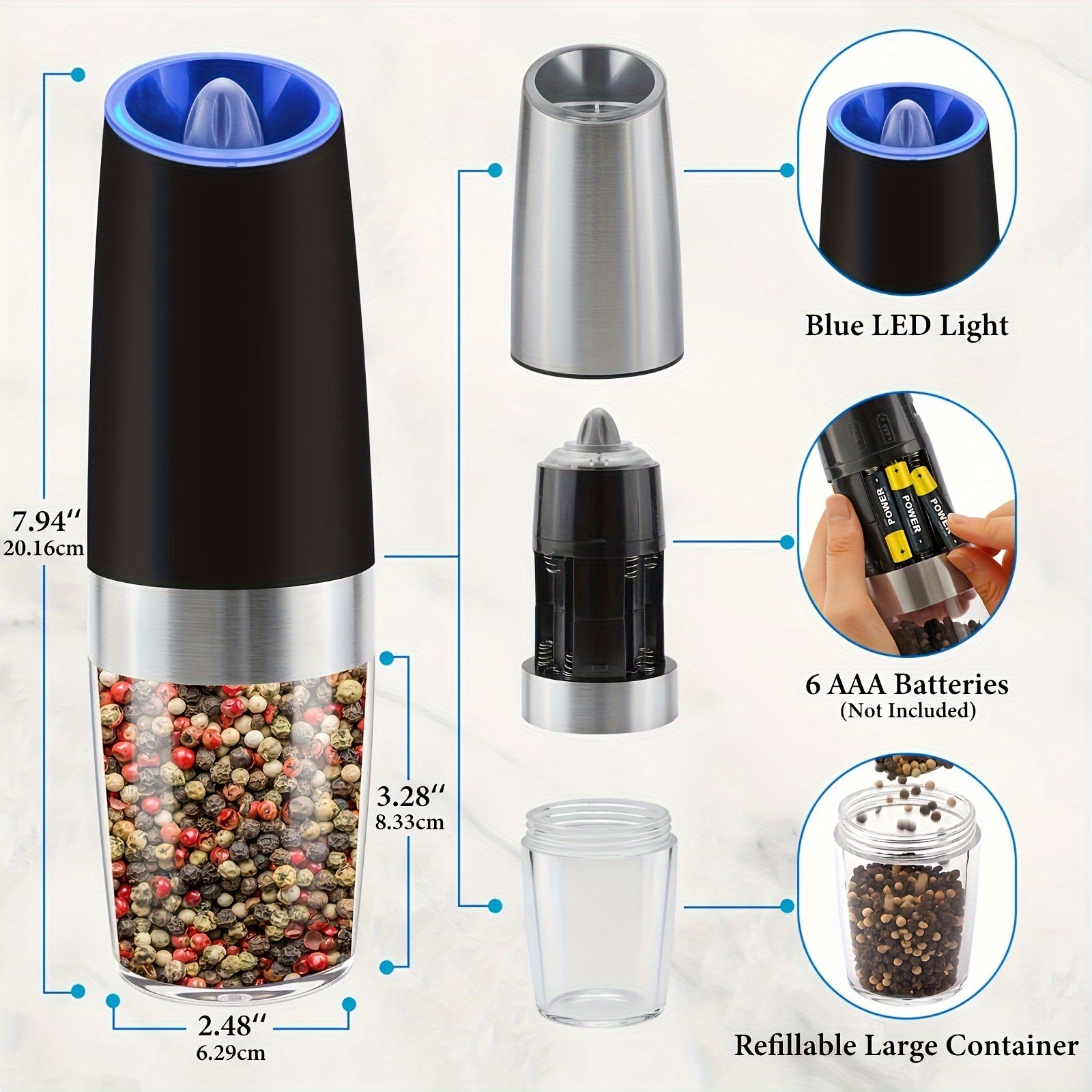 Electric Salt Grinder - ViralGenius Store