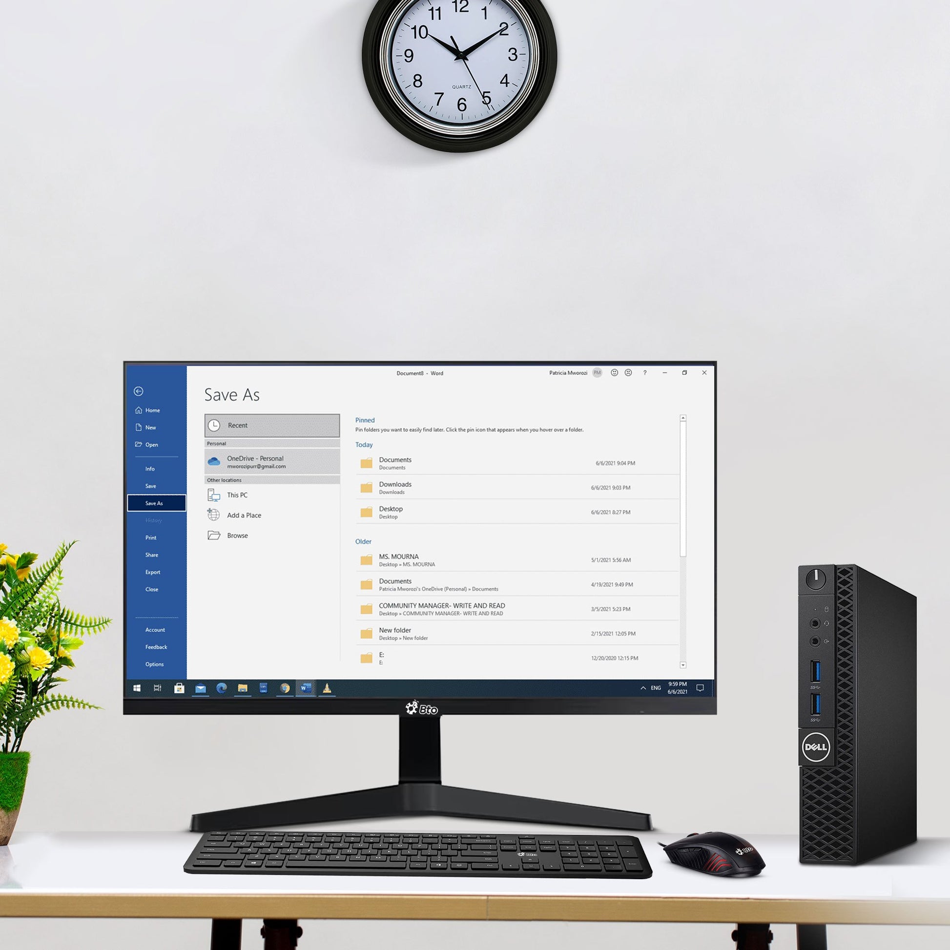 Dell OptiPlex 3050 Tiny | Desktop Computer Mini PC | Intel Core i5-6500T 6th Gen Quad-Core Processor | DDR4 RAM | Solid State Drive (SSD) | WiFi | Windows 11 Pro (Renewed) - ViralGenius Store