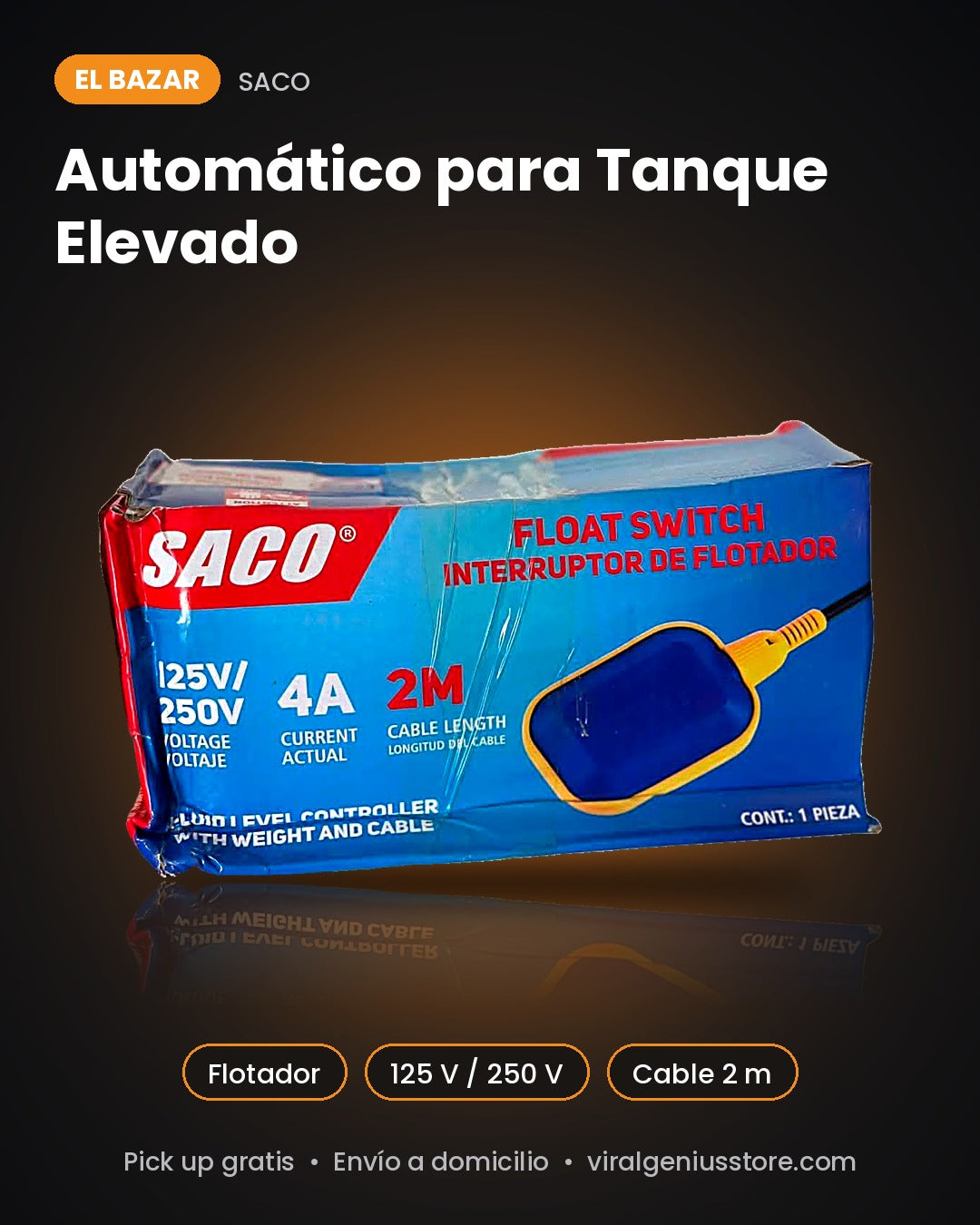 Automático para Tanque Elevado – El Bazar