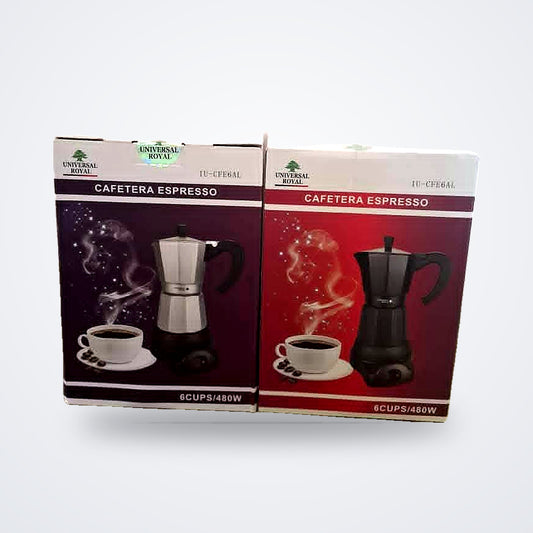 Cafetera Eléctrica 6 Tazas
