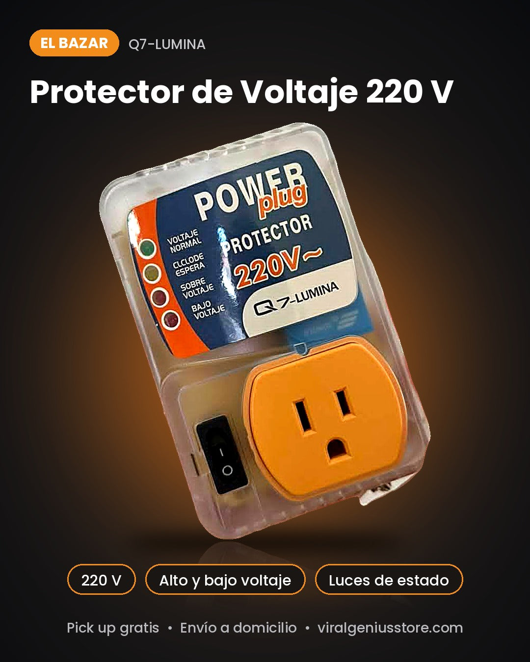 Protector de Voltaje 220 V – El Bazar