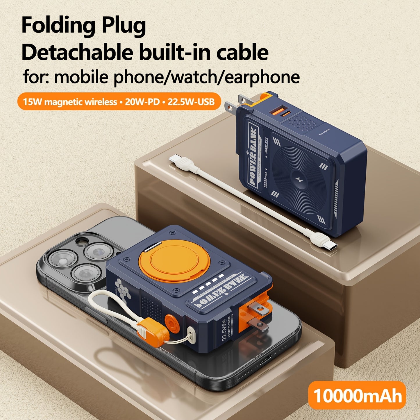 10000mAh Mobile Power Bank - ViralGenius Store