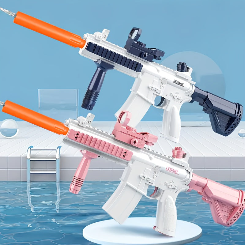 Auto Water Gun - 39ft Range Electric Water Blaster, Battery-Powered Squirt Gun for Adults & Kids | Pool Beach Outdoor Party for Ages 8-12, Automatic Water Gun, Fun Design, Durable Construction - ViralGenius Store