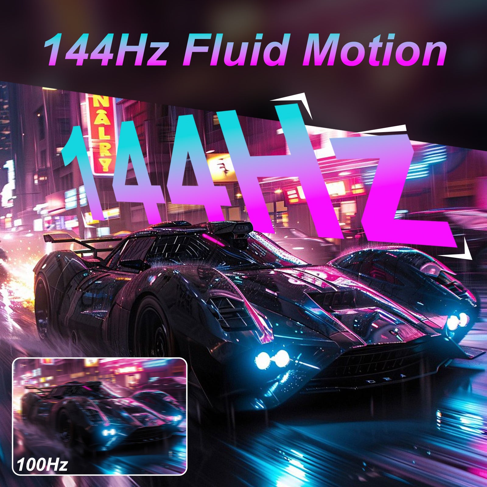 34 Inch Ultrawide Curved Gaming Monitor, 1500R PC Screen 165hz UWQHD 3440x1440 Curved Computer Screen with FreeSync,Support Wallmount 100x100mm - ViralGenius Store