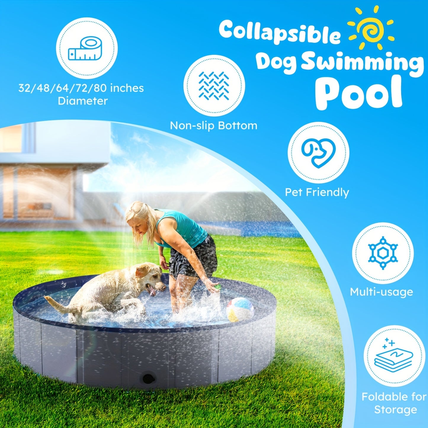 Portable Dog Pool