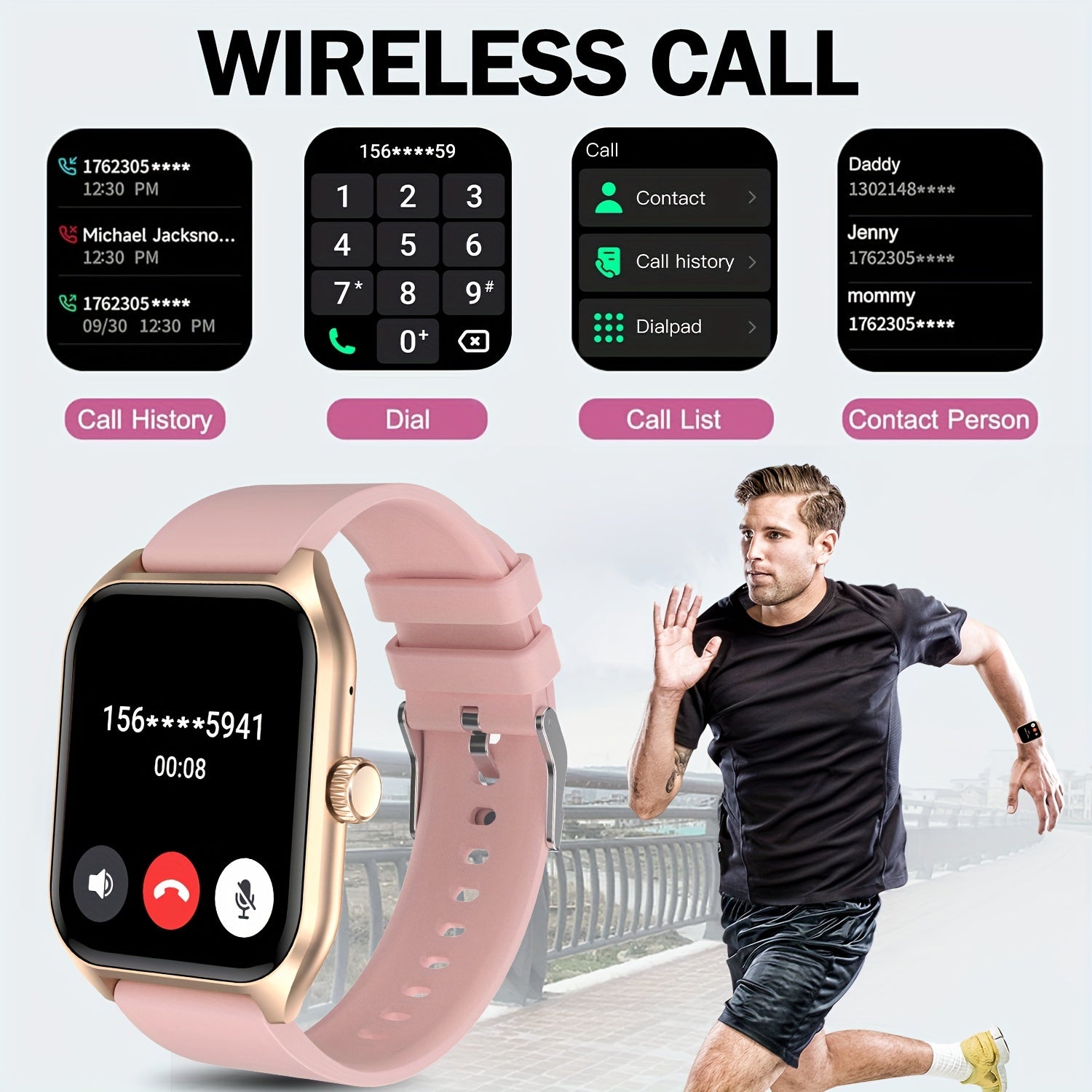 100+ Sports Modes Smart Watch - ViralGenius Store