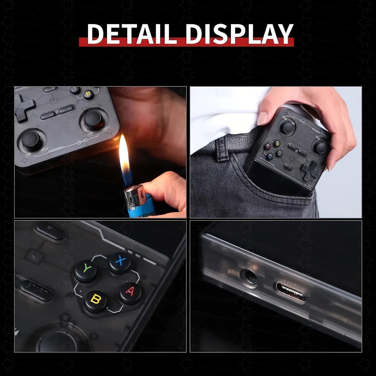 Portable Handheld Gaming Console